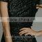 Flashing Beaded Tank Top Neckline Floor Length Sequined Backless Evening Dress