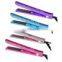 Custom portable flat irons cheap fashion ceramic bling hair straightener with crystal rhinestone