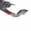 w205 c class carbon fiber car diffuser for Mercedes Benz w205 c63 sport bumper