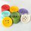 4-Holes Eco-Friendly Recycled Custom Sewing Resin Buttons For Clothes