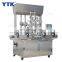 100-1000ml Automatic 4 Heads Pneumatic Viscous Paste Ice Cream Peanut Putter Tomato Sauce Honey Filling Machine