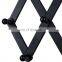 K&B wholesale hot sell black expandable wooden wall mounted multi-hooks coat rack