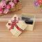 MOQ 10pcs delicate jewelry box with ribbon decoration in stock