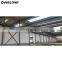 Prefab lightweight steel frame metal roof warehouse design