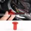 Car accessories modified parts suitable for Subaru BRZ Toyota 86 aluminum alloy-red handbrake cover aluminum alloy-red