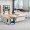 luxury office furniture modern wood ceo workstation computer table wooden high tech manager executive office desks with drawer