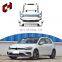 CH New Upgrade Luxury Grille Rear Spoiler Wing Auto Parts The Hood Headlight Body Kit For Vw Golf 7.5 To R Line