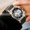 BREAK 5623 Men'S Fashion Casual Silicone Quartz Analog Watch Auto Date Luminous Pointer