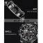 SMAEL 8027 Sport Watches Men  Military Army 50M Waterproof Auto Date Alarm Clock Quartz Wristwatches Digital Light Watch