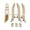 Car Interior Leather Door Handle Assembly 7Pcs Set for BMW 5 Series  F10 F11 F18 520 523 528 530 535