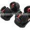 wholesaler price gym equipment fitness adjustable dumbbell