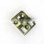 Stainless steel square clip for decking connect WPC decking fastener