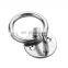 JRSGS Customized High Quality 304/316 Stainless Steel Circular Mooring Ring On Plate Hardware Round Eye Plate With Ring