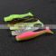 JOHNCOO Shad TPR Soft Bait Plastics Floating Fishing Lure 5.5cm/1.6g 6pcs Minnow T Tail