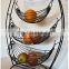 2/3 Tier Swing Fruit Basket Rack Display Organizer Stand Portable Dried Fruit Plate Basket Wire Metal Fruit Basket