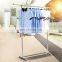 heavy duty Stainless Steel landing shoes tower standing vertical clothes drying rack trolley