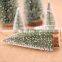 Mini Christmas Tree Snowflakes Artificial Christmas Mini Cedar Ornaments Festival Table Miniature Ornament Home Decoration