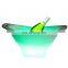 Customized Logo Bar KTV Champagne Beer Led Ice Bucket Portable Party Use Led Rechargeable Cooler LED ice bucket
