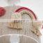 Hot Selling Baby Girl Nursery Room Rainbow Macrame Lampshade Ceiling Light