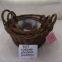 For Camping Wicker Basket  With A Handle  Storage Use Seagrass Basket
