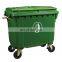 Top Quality 660 Liter Large Garbage Bins Kitchen Waste Bin Plastic Dustbin With Wheels