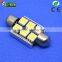 Wholesale Best selling canbus festoon led 6smd 5050 C5W led bulb