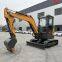 Multi-Functional Backhoe Hydraulic Mini Excavator for Broken Soil with Ripper Tooth / Ripper Hookripper