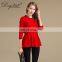 Wholesale Preppy Style Crew Neck Knitted Cashmere Sweater for Ladies Solid Color Winter Season OEM Service