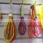 Wholesale hand power 12'' egg whisk anti-slip Noveltya silicone coated coloful manual bulk egg whisks