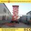 electric drive industrial self-propelled mobile elevated lift aerial working platform scissor lift