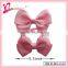 Handmade simple ribbon bow hot sale fancy elastic band for child