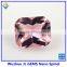 Wholesale heat resistant Spinel Synthetic Octagon cut Pink Nano Spinel Stone