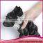 2015Wholesale Peru Real Human Hair Bulk Extension Afro Women Natural Black Curly Hair Bulk On Selling