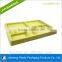 Customized High quality plastic Flocking Tray For Cosmetic packaging