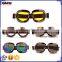 BJ-GT-013 Copper frame googles Clear Lens motorcycle glasses wholesale motocross googles for Harley