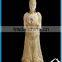 Imitation marble god statue