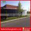 easy install aluminum fixed louvre fence for garden machine