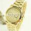 Top Quality Womens Roman Numerals Stainless Steel Waterproof Quartz Wristwatch Elegant Fashion Bracelet Watches Dress Watch SE9