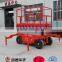 CE ISO air hydraulic mobile scissor car jack lift