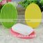 Super quality round silicone soap pad bathroom accessories