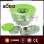 Stainless Steel Salad Bowl With Plastic Lid