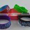 Rubber elastic sublimation printed bracelet polyester woven wristband                        
                                                Quality Choice