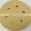 hook and loop sanding disc wood,furniture,plastic,metal