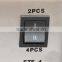 S/S Electric Wide Slot Bread Toaster Defrost Brushed Steel
