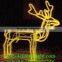 led 10w,led 10w down light LED magic colour christmas lights for outdoor project/LED 3D motif christmas deer snowman