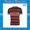 two colors striped practice soccer jersey with sublimation made