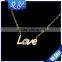 Valentine Day Gifts Love Design Charming Necklace Pendant Jewelry Wholesale