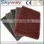 durable China supplier pvc red and black car mats