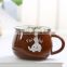 ZAKKA cute ceramic milk breakfast ceramic mug