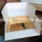 custom printed The Cake box and cake board set